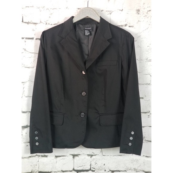 SANDRO Classic Black Stretch Blazer - Picture 1 of 5